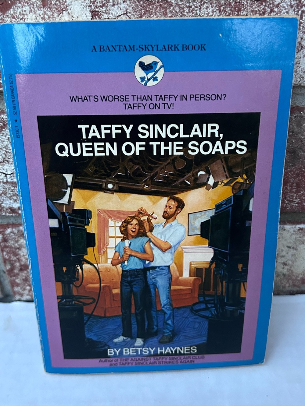 Taffy Sinclair Queen of the Soaps Betsy Haynes Vintage Paperback 1985 0553153307